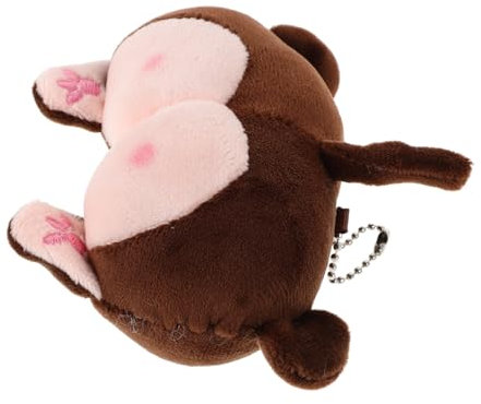 LIFKOME Monkey Pendant Keychain for Novelty Keychain Bag Pendant Door Buckle Necklace ' Small Animal Keychain Backpack Keychain Plush Pendant Stuffed Animal Pendant