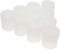 KOCKSHION Ice Tray Shot Glass Mold 10pcs Silicone Whiskey Glass Ice Cube Mould Bar Supplies