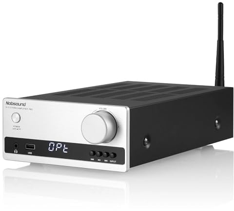 Nobsound Bluetooth Digital Verstärker DAC: Home Stereo Amplifier U-Disk-Player mit Fernbedienung