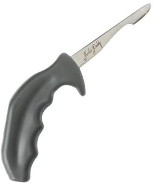 Zyliss Shucker Paddy Oyster Knife, Oyster Opener, Oyster Shucker, Stainless Steel Blade with Finger Guard, Right or Left Handed Use, Dishwasher Safe