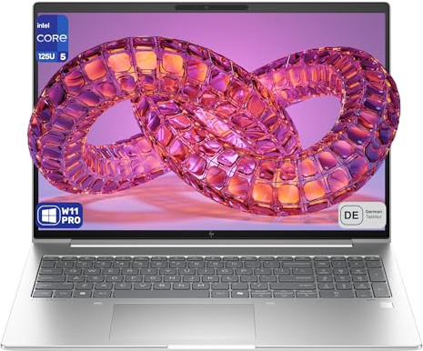 HP EliteBook 660 G11 Business Laptop, Intel Core Ultra 5 125U, 16 GB DDR5 RAM, 512 GB SSD, 16 WUXGA IPS (1920x1200), Fingerprint, Deutsches Tastatur Layout, Windows 11 Pro, Silber
