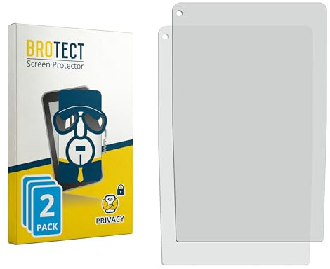 BROTECT 2 Stück Anti-Spy Blickschutzfolie für Newland PT60 Narvalo Privacy Screen Protector [Displayschutz-Folie, Sichtschutz, Blaulichtfilter]