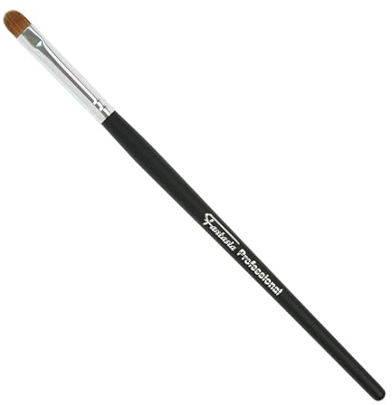 Eye Applicator Marke Fantasy Modell Lidschattenbürste, flache, ovale, rote Markierung Haar,. | Länge 16,5 cm
