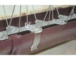 Stainless Steel Pigeon Spikes Half Round Gutter Kit (150mm x 112mm x 1m)