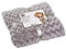 Nobby Fleece Plaid SUPER SOFT hellgrau M 100 x 150 cm
