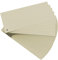 Original Falken 100er Pack Karton-Trennstreifen. Made in Germany. 10,5 x 24 cm grau Trennlaschen Trennblätter Ordner Register Blauer Engel