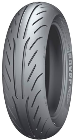 MICHELIN POWER PURE SC 120/70-12 51P - Beide Reifen | Mit 2CT-Technologie, widerstandsfähiger Reifenmitte und weicherem Schulterbereich; Schwarzwandreifen, für Roller, 1 Stück