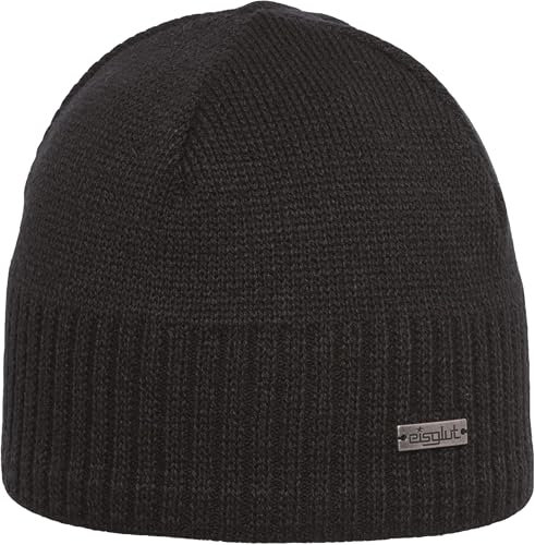 Eisglut Herren Beng Xl Strickmütze, Caviar Mel., Einheitsgröße EU