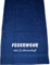 ShirtShop-Saar Feuerwehr Aus Leidenschaft; Handtuch dunkelblau