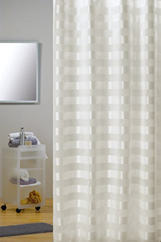 MSV Duschvorhang Amalfi 180 X 200cm Aus Polyester, Mehrfarbig, 30 X 20 X 15 cm