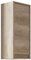 ARKITMOBEL Columna de baño Lavabo Dakota suspendida Color nordik con Tirador Integrado diseño Moderno Armario Auxiliar Aseo pequeño 30x26x74 cm