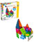 Magna-Tiles 28-Piece House Set Age 3+, The Original, Award-Winning Magnetic Building Creativity and Educational, STEM Approved, Solid and Clear Colors