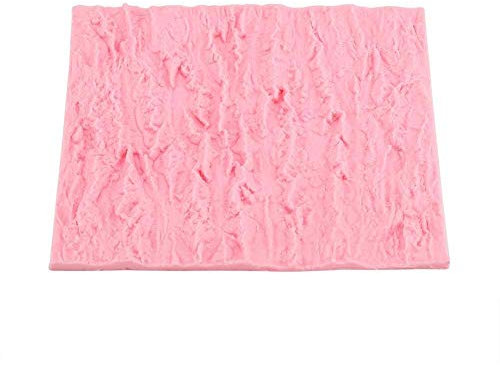 Baumrinde Silikonform, Prägematte Fondant Baumrinde Silikonform Kuchenform Brot Schokolade Desserts DIY Backwerkzeug für Cupcake Hochzeitstorte Dekoration