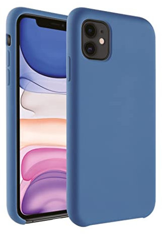 Vivanco HCVVIPH11BL Backcover Apple iPhone 11 Blau Induktives Laden, Stoßfest, Wasserabweisend 61762