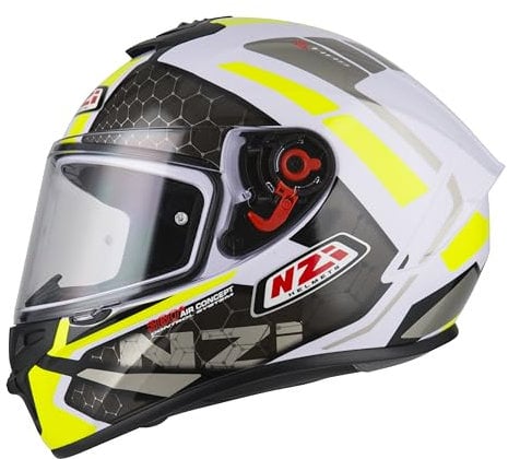 Casco Integral Trendy OVERTAKING White&Lemon
