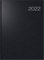 rido/idé 7027503902 Buchkalender Conform, 1 Seite = 1 Tag, 210 x 291 mm, Balacron-Einband schwarz, Kalendarium 2022