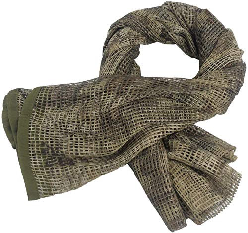 NC Tarnnetz，Taktischer Mesh-Tarnschal, Halstuch, Verwendet Für Krieg, Jagd- Und Schießstandfotografie, Sport Und andere Outdoor-Aktivitäten