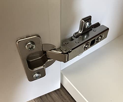 NELI set di 2 cerniere con chiusura Softclose per Besta con 2 cerniere e 8 viti