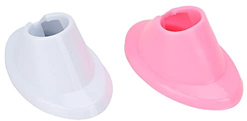 Fybida 2 Pièces Support de Vernis à Ongles en Caoutchouc Souple Anti-déversement pour Salon D'art D'ongle
