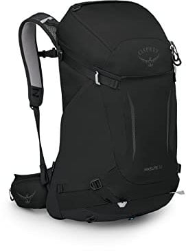 Osprey Hikelite Unisex Rucksack, 32L, Black, M/L