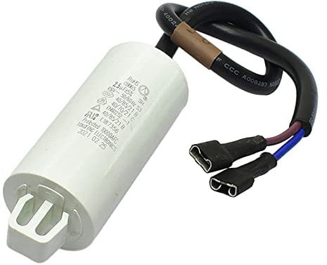 NUHFUFA Replacement 2.5uF 450V Capacitor Overload Overheat Protector Refrigerator Relay Accessories for Haier Refrigerator Freezer Compressor