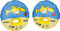 BEMA® Duo Protect Schwimmflügel Sharky, inkl. Lernkarten & virtuellem Schwimmkurs