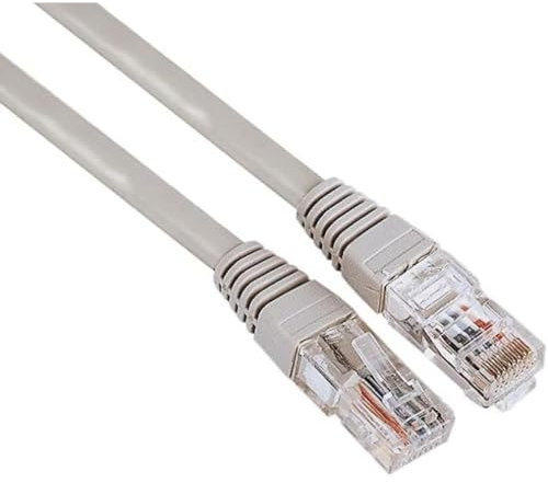 Hama Netzwerkkabel CAT5e (Korb, Kabel, RJ45 (8p8c)-Plug, 1 Gbit/s, 15m, U/UTP 1) grau