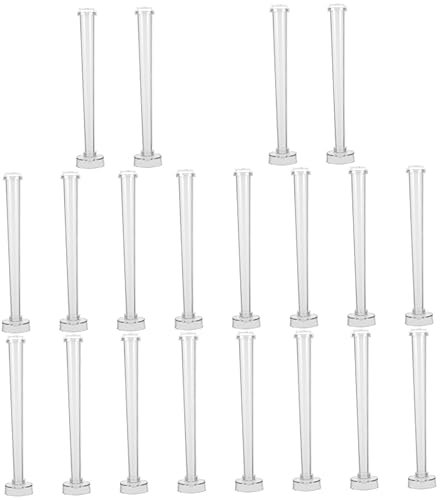 COHEALI 20 Stk Kerzenform Molde De Para Resina Duftkerzen Für Zuhause Dünne Kegelform Kunststoff Diy Kerze Glocke Kerze Kunststoffform Bienenwachskerze Harz Abs Plastik Material Zylinder