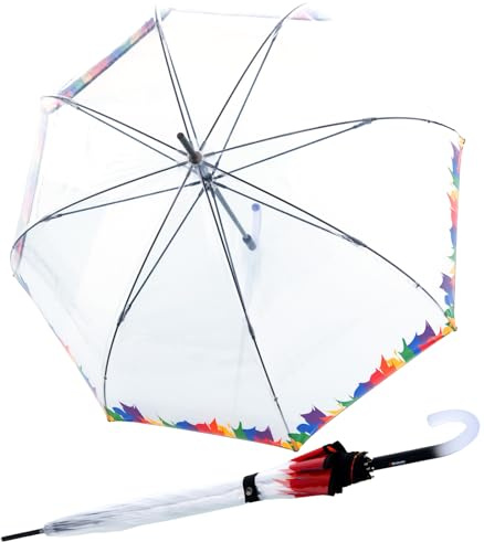 Knirps Damen Glockenschirm C.760 transparent