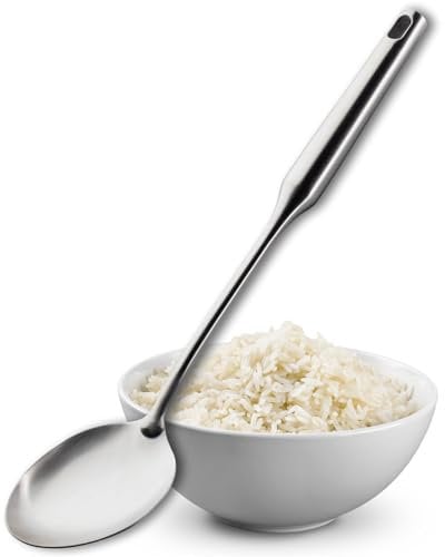 Taylors Eye Witness Sabatier - Cucchiaio da portata professionale in acciaio inox lucido satinato, per preparare purè, insalate e dessert, struttura robusta, lavabile in lavastoviglie, SABYJ62