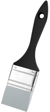 Pennello per modellare il colore in silicone Pennello piatto e largo in silicone Strumento flessibile per pittura acrilica e a base d'acqua