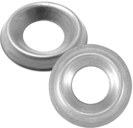 Rondelle Fraisée M5 : 20 Pièces Inox | Rondelle Cuvette Creuse pour Vis Tete Fraisee Ecrou | Rondelles Metal Fraisee Cuvette Emboutie Acier A2 - NFE 27619 | Rondelles PROTORX