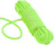 KuTi Kai All Purpose Rope 8 mm 10M - 32 Feet Length Strong Multifunctional Soft 100% Nylon Rope Natural Twisted Durable Long Ropes (Green)