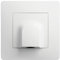 DEBFLEX - Caly - Sortie de Câble - Pour Dissimuler les Câblages des Appareils Sans Fiche Electrique - Personnalisable - ABS - Installation Encastrée - Blanche - 71 x 71 x 27 mm