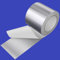 Aluminiumfolienband 100mm x 50m, Extra starke Klebekraft & Reißfestigkeit - Witterungsbeständig, Gewebeband Silber, Panzerband Waterproof von Heiß- und Kaltluftkanälen für die Metallrohrreparatur