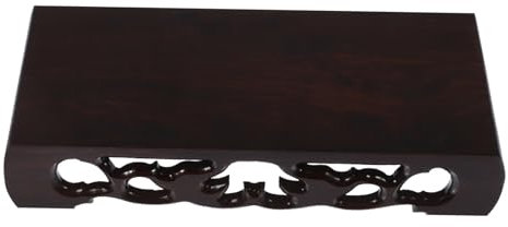 RORPOIR Présentoir En Bois Multifonction Pour Pots De Fleurs Support Carré En Bois Résistant Naturel Adapté Pour Plantes D'intérieur Et Décoration Maison Usage Balcon Salon Bureau