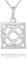 Collar mujer con Panot Flor de Barcelona de plata 925 - Regalo original de la famosa baldosa Barcelona - Este colgante mujer se envía en una cajita para regalar