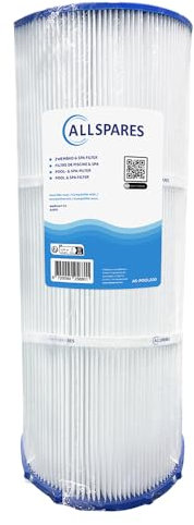 AllSpares Filtre à eau pour jacuzzi / piscine - Cartouche filtrante pour Weltico C5 / 62615 - Diamètre : 180 x 520 mm