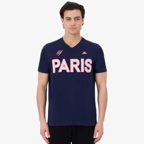 Kappa Rugby-Shirt AUDE französisches Stadion, Marineblau