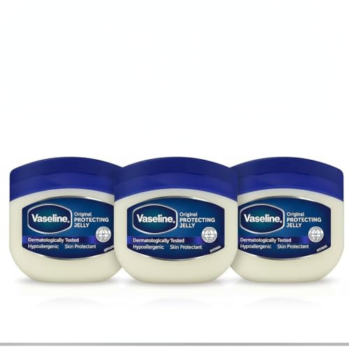 MM Vaseline Original Protecting Jelly 50ml | Multi-Purpose Skin Protectant | Moisturising Petroleum Jelly for Dry Skin, Lips & Hands | Travel Size Skincare (3)