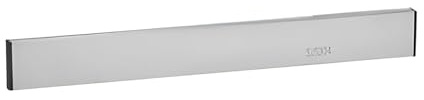 SYFUNLV Magnetleiste Messer aus Edelstahl,50 cm,Extrem selbstklebend Magnet Messerhalter aus Edelstahl,Magnetischer Messerblock Ohne Messer,für Messer und Utensilien(50cm)