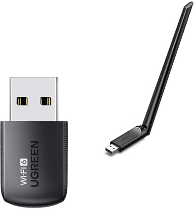 UGREEN AX900 WLAN Adapter Bündel AX900 WLAN Stick mit Antenne