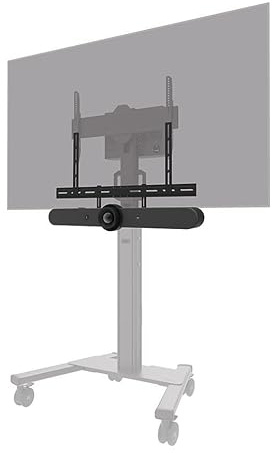 S Videobar-Kit -10kg schwarz 43-110/ 200x200-800x600mm