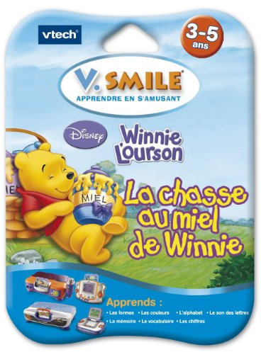 VTech - Cartouche de jeu V.Smile (Motion) Winnie L'Ourson - 84385