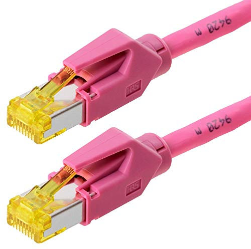 Draka CABLE DE RED S/FTP CAT 6A HQ TM31 (ISO/IEC) MAGENTA 3,0M