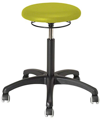 Sport-Tec Drehhocker Standard mit Polster und Rollen