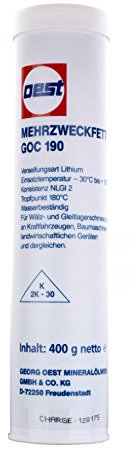 WAMO 1 cartouche de graisse multi-usages 400 g - Cartouche de graisse - Cartouche de graisse - Lithium - Graisse