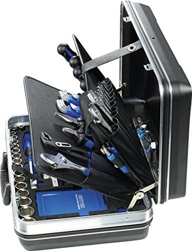 HEYTEC Montage Werkzeugkoffer, 134-teilig, 1 Stück, schwarz, 508675