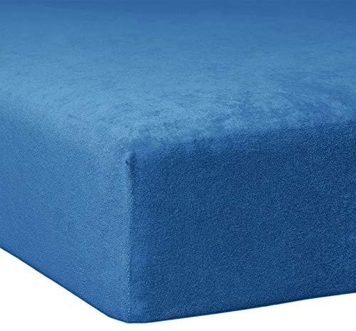 TRAUMSCHLAF Flausch Frottee Spannbettlaken