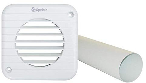 Xpelair XPL93021AW 150 mm Wall Kit - White